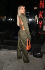 JOANNA CHIMONIDES Arrives at MNKY HSE in London 08/31/2022