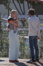 JOCELYN TOWNE Visits a Horse Stables in Santa Barbara 11/26/2022