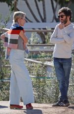 JOCELYN TOWNE Visits a Horse Stables in Santa Barbara 11/26/2022