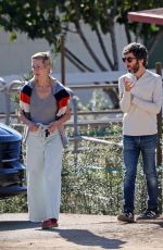 JOCELYN TOWNE Visits a Horse Stables in Santa Barbara 11/26/2022