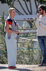 JOCELYN TOWNE Visits a Horse Stables in Santa Barbara 11/26/2022