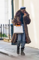 JODIE TURNER-SMITH Out and About in London 11/25/2022