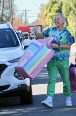 JOJO SIWA and AVERY CYRUS Heading to a Birthday Party in Los Angeles 11/13/2022