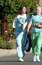 JOJO SIWA and AVERY CYRUS Heading to a Birthday Party in Los Angeles 11/13/2022