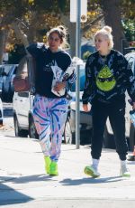 JOJO SIWA and AVERY CYRUS Out at Jimmy Johns for Lunch in Los Angeles 11/09/2022