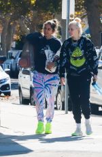JOJO SIWA and AVERY CYRUS Out at Jimmy Johns for Lunch in Los Angeles 11/09/2022