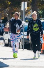 JOJO SIWA and AVERY CYRUS Out at Jimmy Johns for Lunch in Los Angeles 11/09/2022