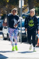 JOJO SIWA and AVERY CYRUS Out at Jimmy Johns for Lunch in Los Angeles 11/09/2022