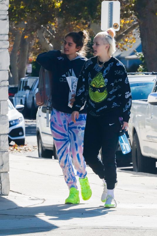 JOJO SIWA and AVERY CYRUS Out at Jimmy Johns for Lunch in Los Angeles 11/09/2022