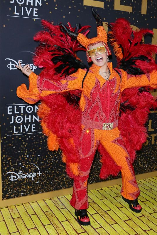 JOJO SIWA at Disney+ Elton John Live: Farewell from Dodger Stadium in Los Angeles 11/20/2022