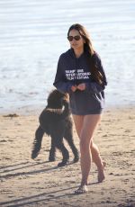 JORDANA BREWSTER and Mason Morfit Out at a Beach in Santa Barbara 11/26/2022