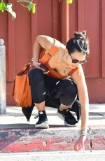 JORDANA BREWSTER Leaves Gym in Brentwood 10/31/2022