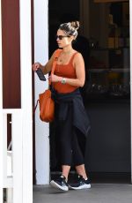 JORDANA BREWSTER Leaves Gym in Brentwood 10/31/2022