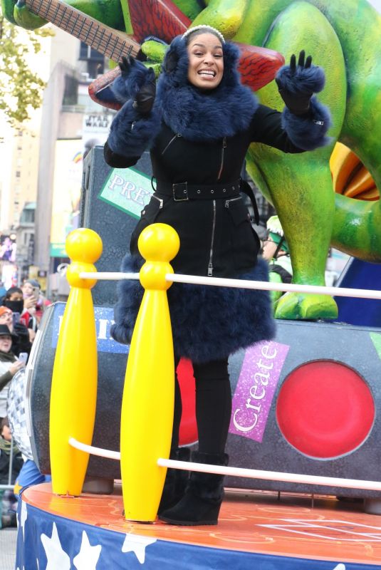 JORDIN SPARKS at 96th Macy’s Thanksgiving Day Parade in New York 11/24/2022