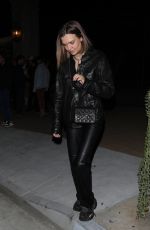 JOSEPHINE SKRIVER Arrives at Leonardo Dicaprio