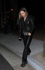 JOSEPHINE SKRIVER Arrives at Leonardo Dicaprio