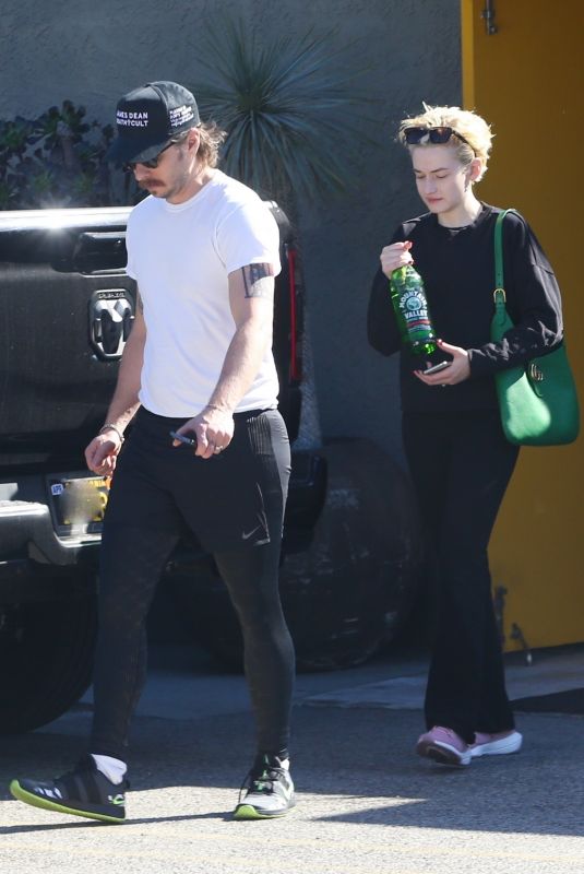 JULIA GARBER and Mark Foster Out in West Hollywood 11/16/2022