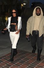 JULIANA NALU and Kanye West Arrives at ComplexCon in Long Beach 11/19/2022