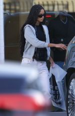 JULIANA NALU Out for Lunch with Kanye West in Los Angeles 11/20/2022