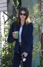 KAIA GERBER and Travis Jackson Out for Some Juice in Los Feliz 11/20/2022
