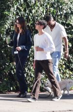 KAIA GERBER and Travis Jackson Out for Some Juice in Los Feliz 11/20/2022