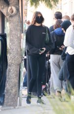 KAIA GERBER at Maru Cafe in Los Feliz 11/18/2022
