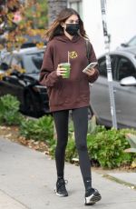 KAIA GERBER Out for a Green Juice in Hollywood 11/28/2022