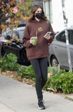 KAIA GERBER Out for a Green Juice in Hollywood 11/28/2022
