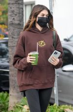 KAIA GERBER Out for a Green Juice in Hollywood 11/28/2022