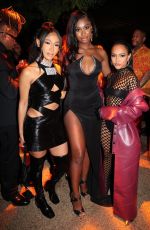 KARRUECHE TRAN, SERAYAH MCNEILL, BIA, COCO JONES, ARI LENOX and CHLOE BAILEY at 2022 GQ Men Of The Year Party in Hollywood 11/18/2022