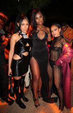 KARRUECHE TRAN, SERAYAH MCNEILL, BIA, COCO JONES, ARI LENOX and CHLOE BAILEY at 2022 GQ Men Of The Year Party in Hollywood 11/18/2022