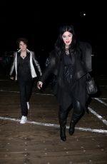 KAT VON D Arrives at Paris Hilton