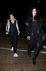 KAT VON D Arrives at Paris Hilton