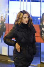 KATE BECKINSALE on the Set of Canary Black in Croatia 11/16/2022