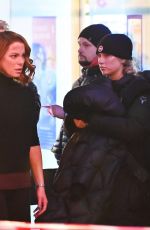 KATE BECKINSALE on the Set of Canary Black in Los Angeles 11/07/2022