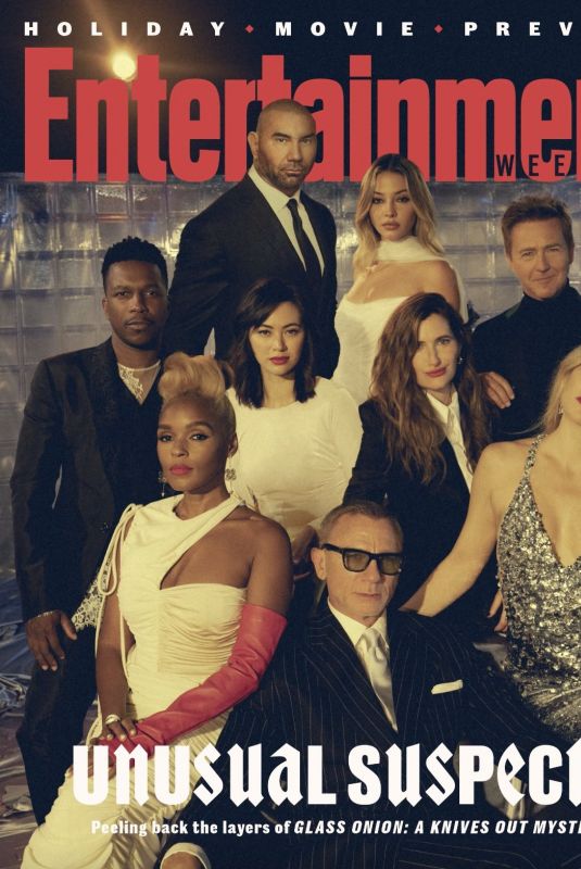 KATE HUDSON, JESSICA HENWICK, MADELYN CLINE, JANELLE MONAE and KATHRYN HAHN for Entertainment Weekly, November 2022