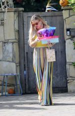 KATE HUDSON Leaves Halloween Party in Brentwood 10/31/2022