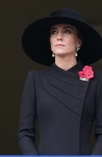 KATE MIDDLETON at Annual Festival of Remembrance at The Cenotaph in London 11/13/2022