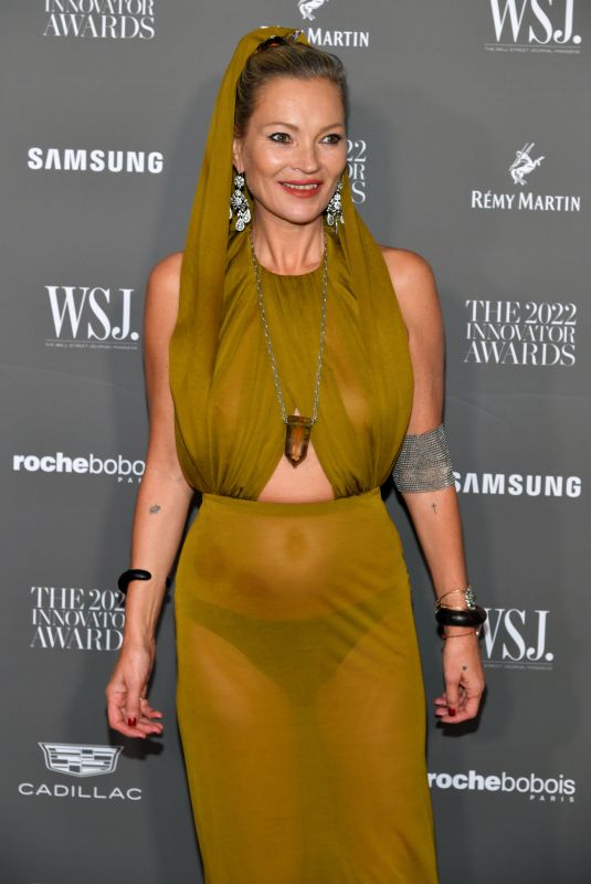 KATE MOSS at WSJ Magazine 2022 Innovator Awards in New York 11/02/2022