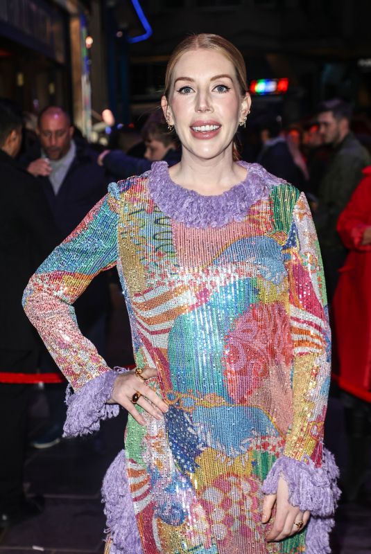 KATHERINE RYAN at Elf the Musical Opening Night at Dominion Theatre in London 11/24/2022