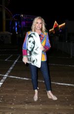 KATHY HILTON Arrives at Paris Hilton