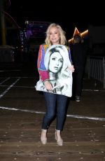 KATHY HILTON Arrives at Paris Hilton