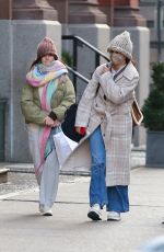 KATIE HOLMES and SURI CRUISE Out in New York 11/17/2022