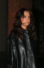 KATIE HOLMES Night Out in New York 11/01/2022