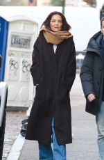 KATIE HOLMES Out and About in New York 11/22/2022