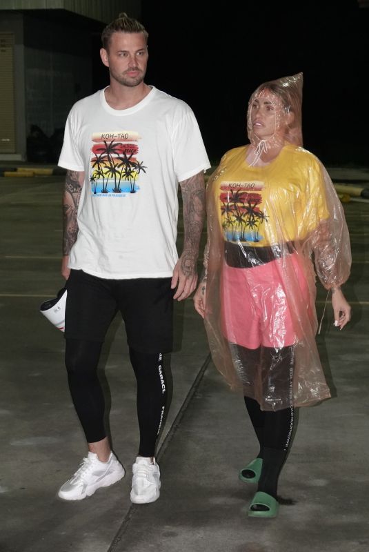 KATIE PRICE and Carl Woods on Holiday in Thailand 11/114/2022