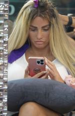 KATIE PRICE at a Hair Salon in West Sussex 11/19/2022