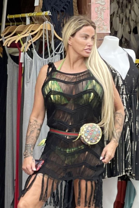 KATIE PRICE Out on Holiday in Thailand 11/14/2022