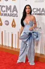 KATY PERRY at 56th Annual CMA Awards at Bridgestone Arena in Nashville 11/09/2022