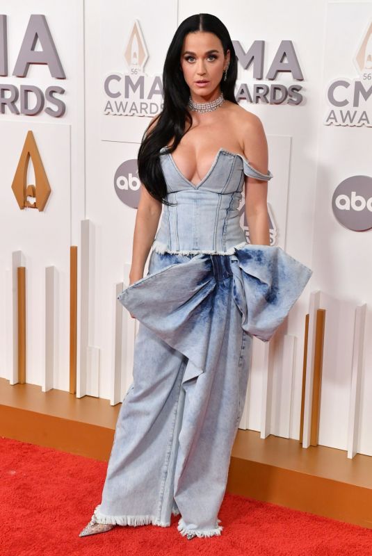 KATY PERRY at 56th Annual CMA Awards at Bridgestone Arena in Nashville 11/09/2022